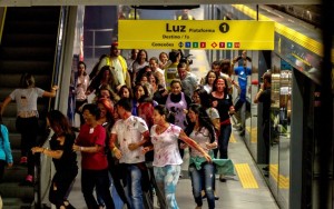 Simulação de atentado terrorista é realizada em estação do Metrô em São Paulo