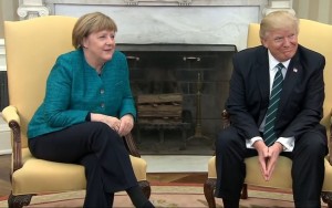 "A imigração é um privilégio, não um direito", diz Trump em encontro com Merkel